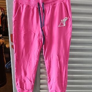 Women's Pink Jogger Pants